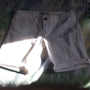 White Bermuda shorts